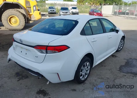 2025 Toyota Corolla Le from USA, damaged, VIN 5YFB4MDE2SP347218